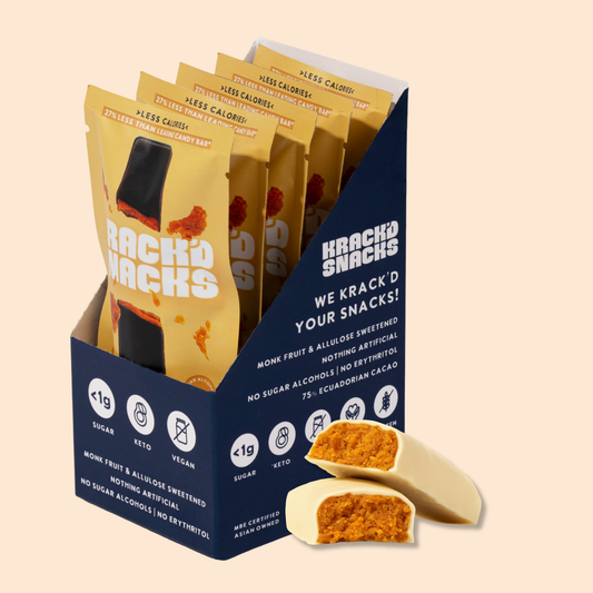 White-Chocolate Peanut Butter Caramel Crunch — 2g Net Carbs