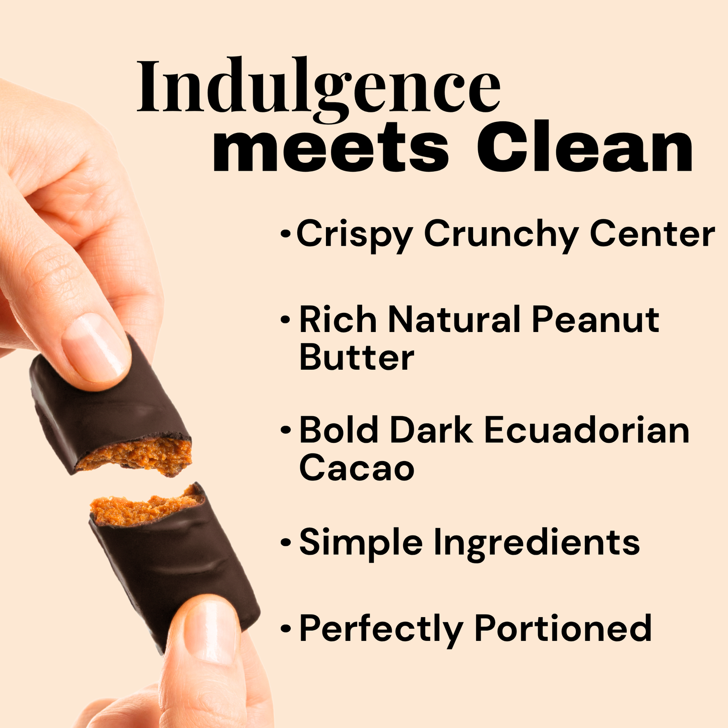 Dark Chocolate Peanut Butter Caramel Crunch, 2g Net Carbs