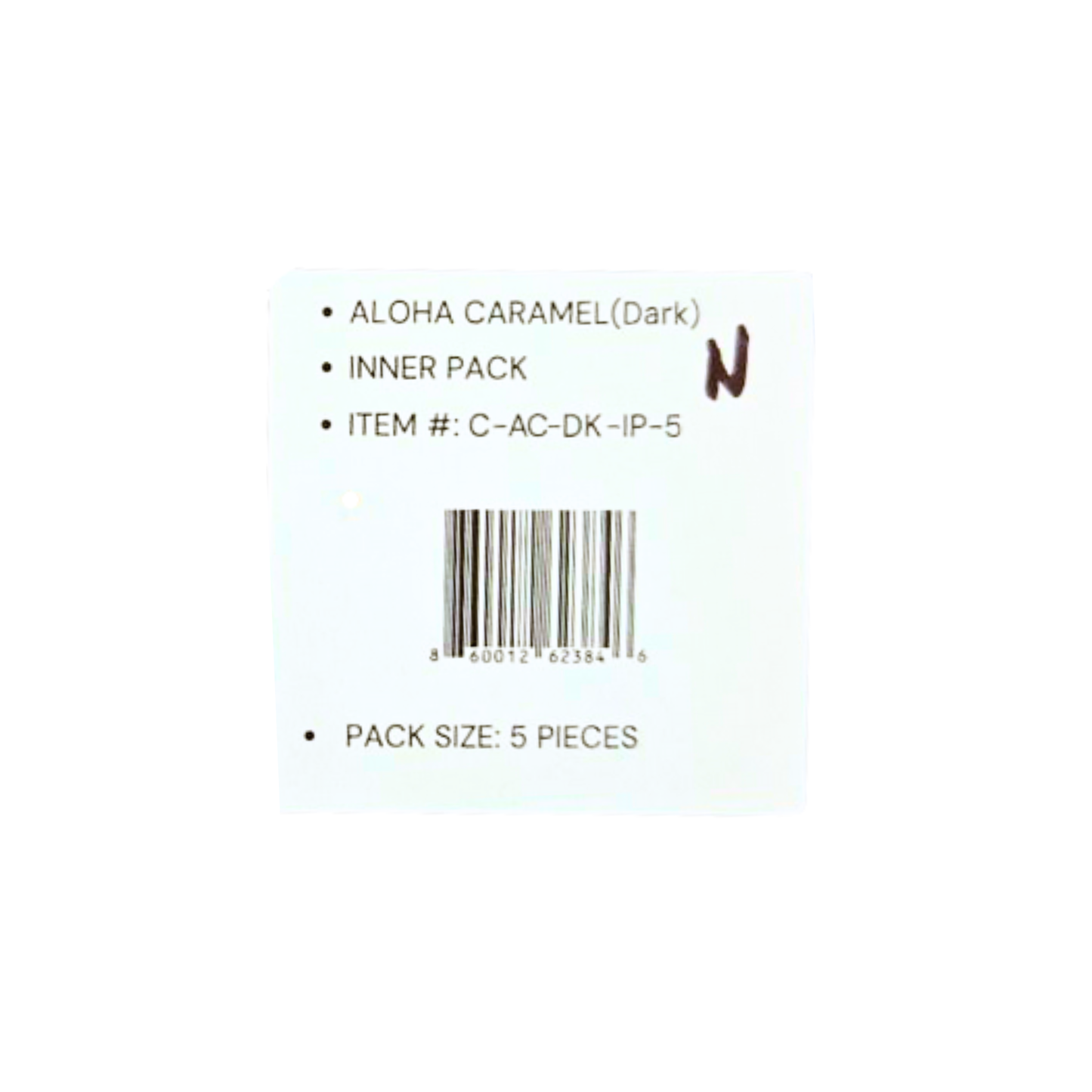 UPDATED FORMULA Dark Chocolate Aloha Caramel (5 Pieces)