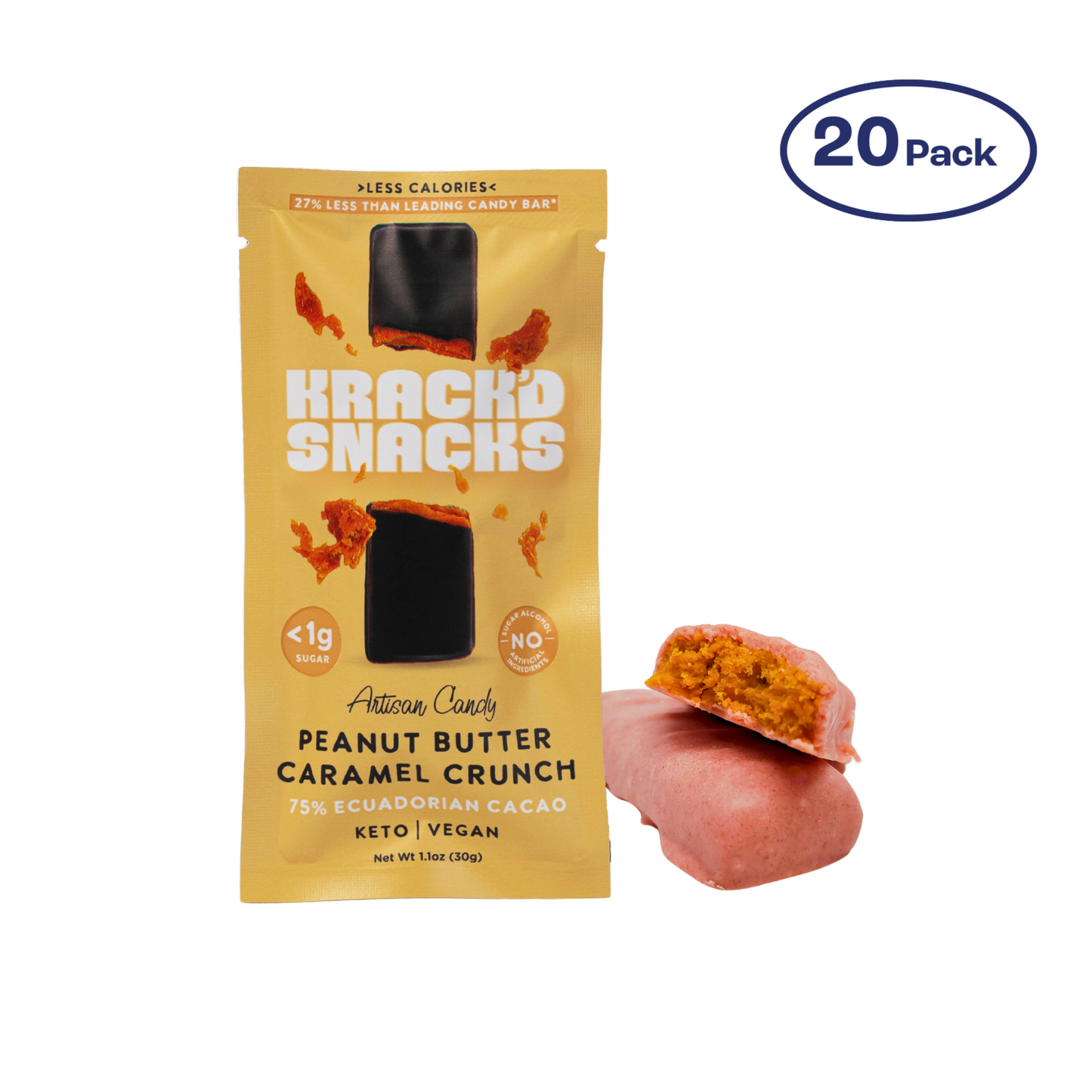 Strawberry PB&J Caramel Crunch (Keto) (Limited)