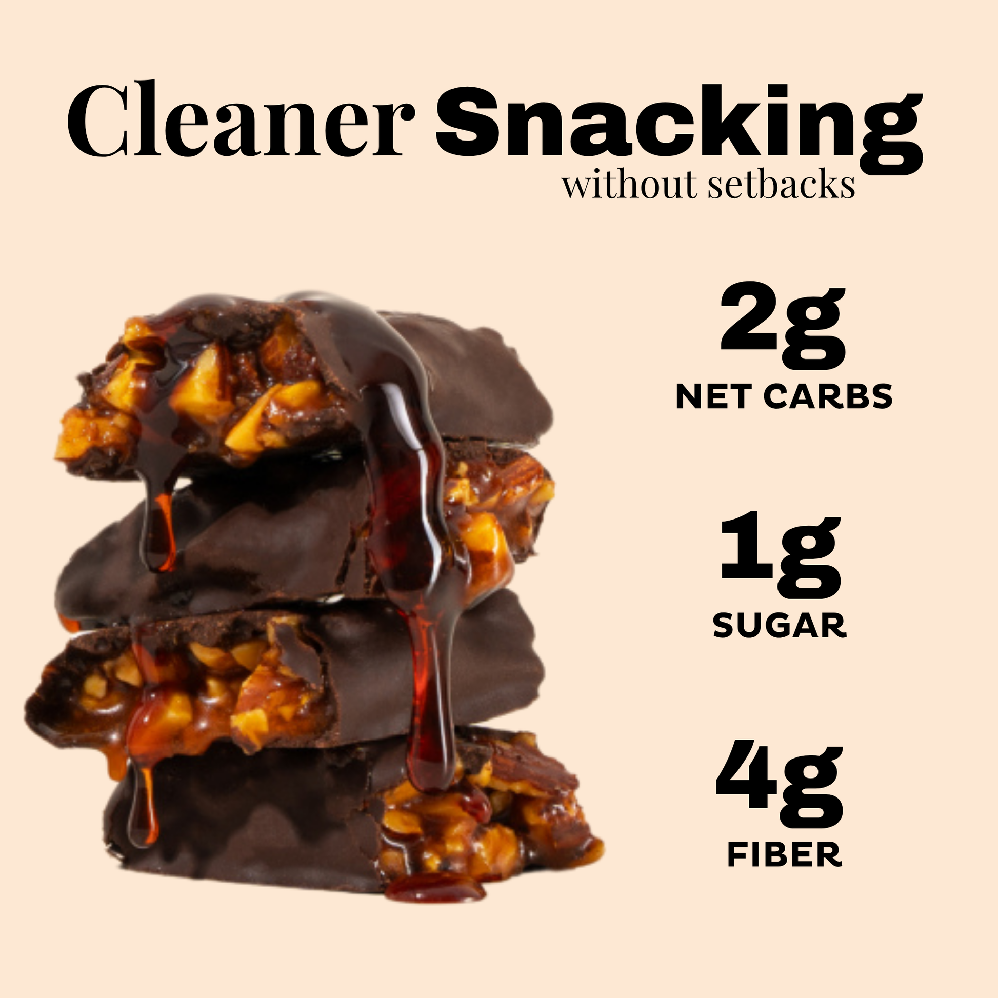 Keto Snack Low Carb - Milk Chocolate Aloha Caramel – Krack'd Snacks Keto Snack Low Carb - Milk Chocolate Aloha Caramel – Krack'd Snacks