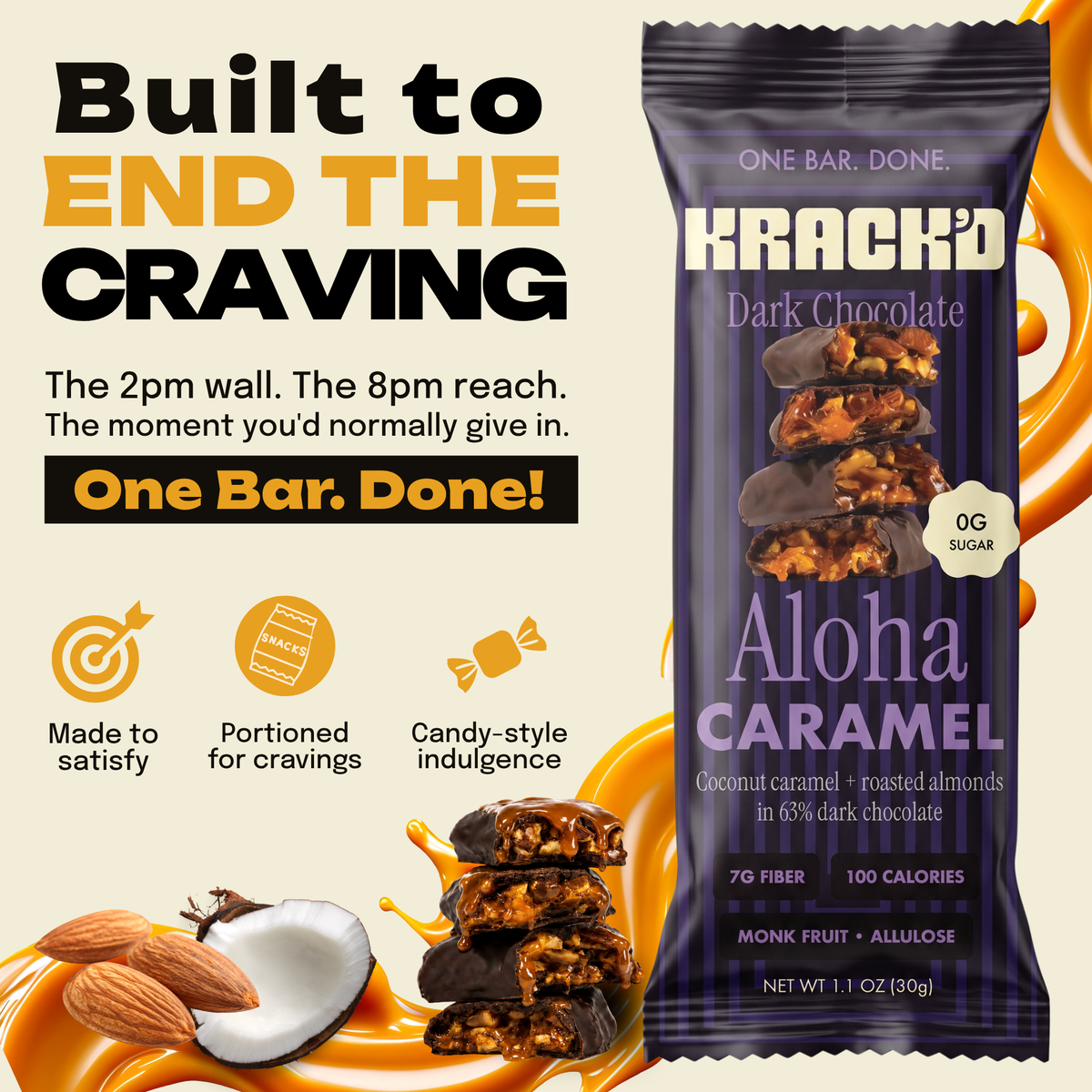 Dark Chocolate Aloha Caramel
