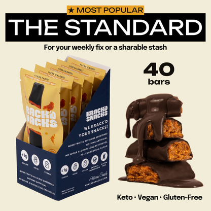 Dark Chocolate Peanut Butter Caramel Crunch