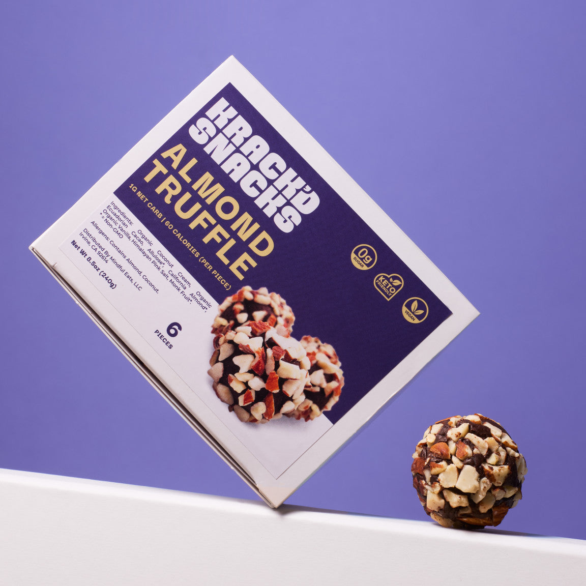 Almond Truffles (Keto | Vegan)