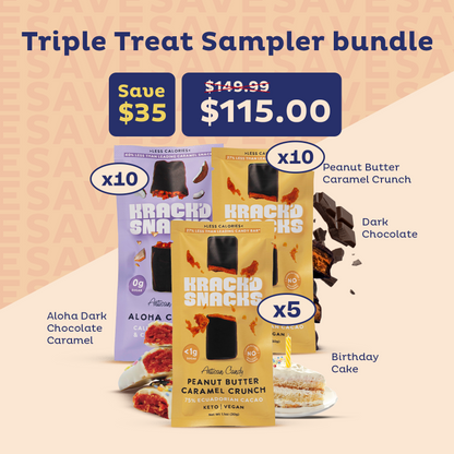 Triple Treat Sampler Bundle - FREE SHIPPING